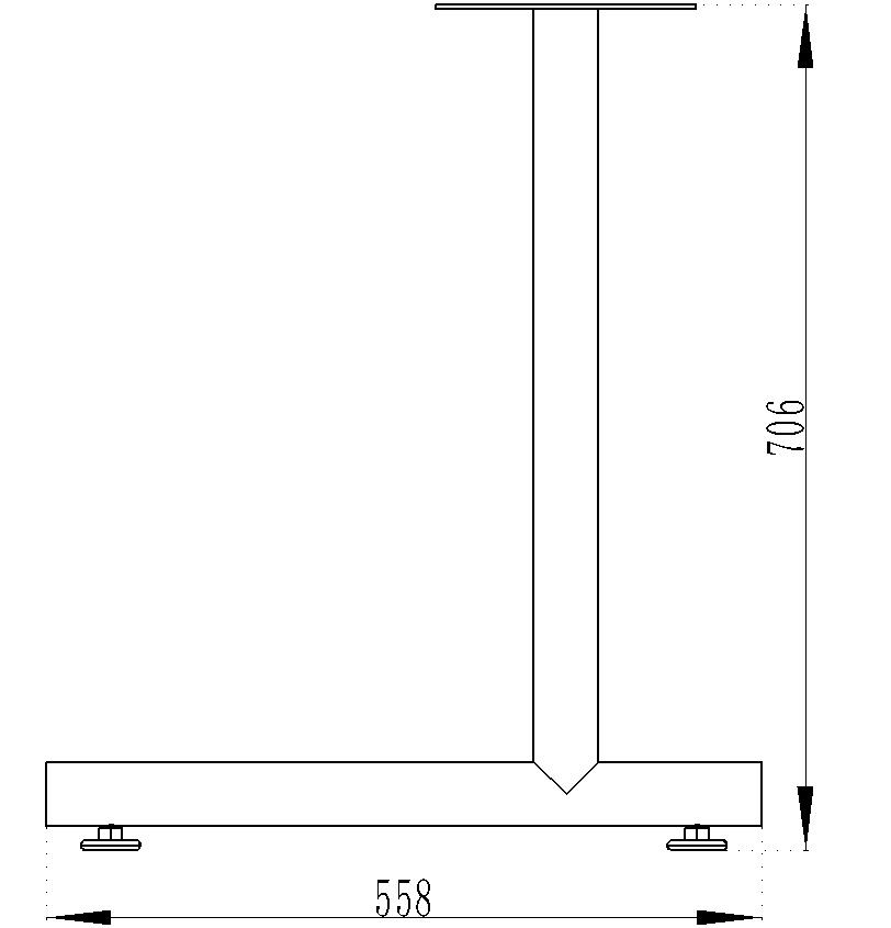 Bein-C-Glide-Zeichnung