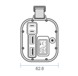 Powerbank-Zeichnung 